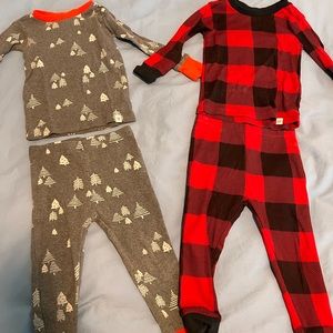 Honest baby footless pjs (2T)
